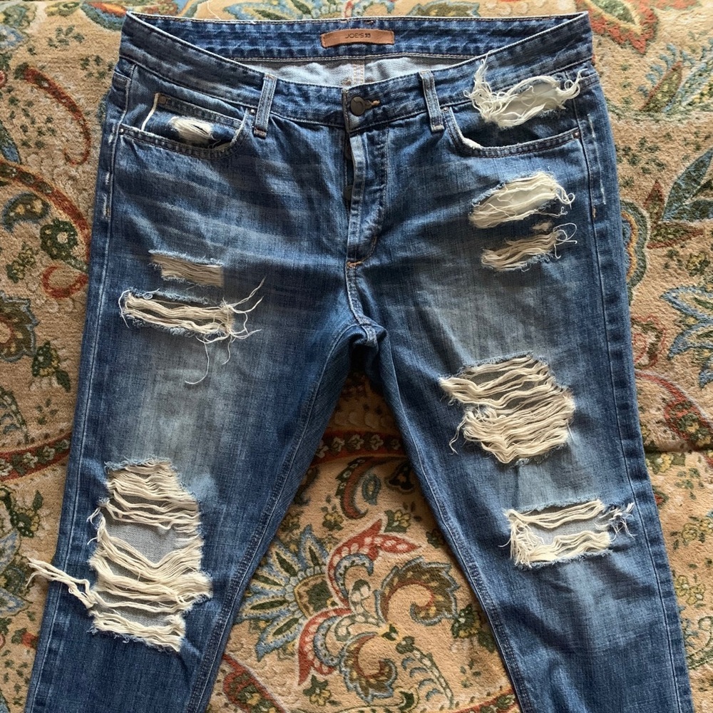Selvedge Denim Boyfriend Jeans